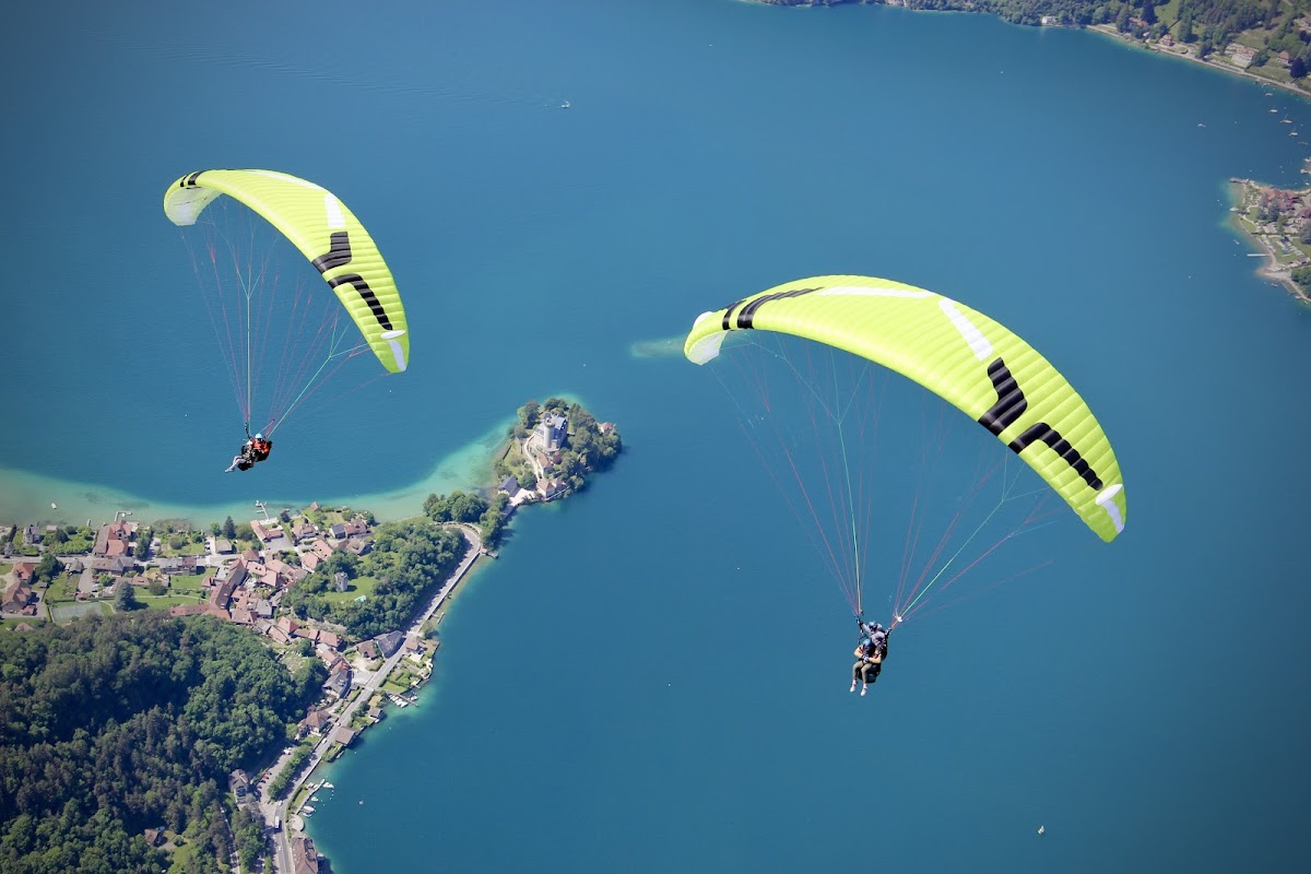 Paraglajding sa Col de la Forclaz