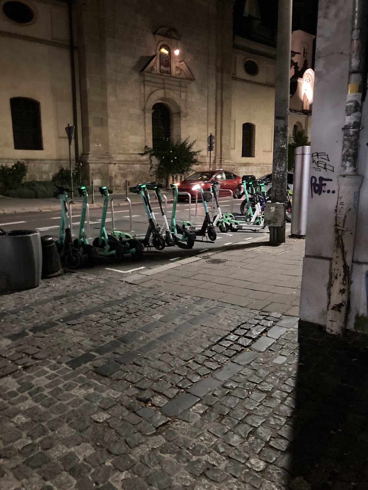 Miejsce parkingowe dla rowerów