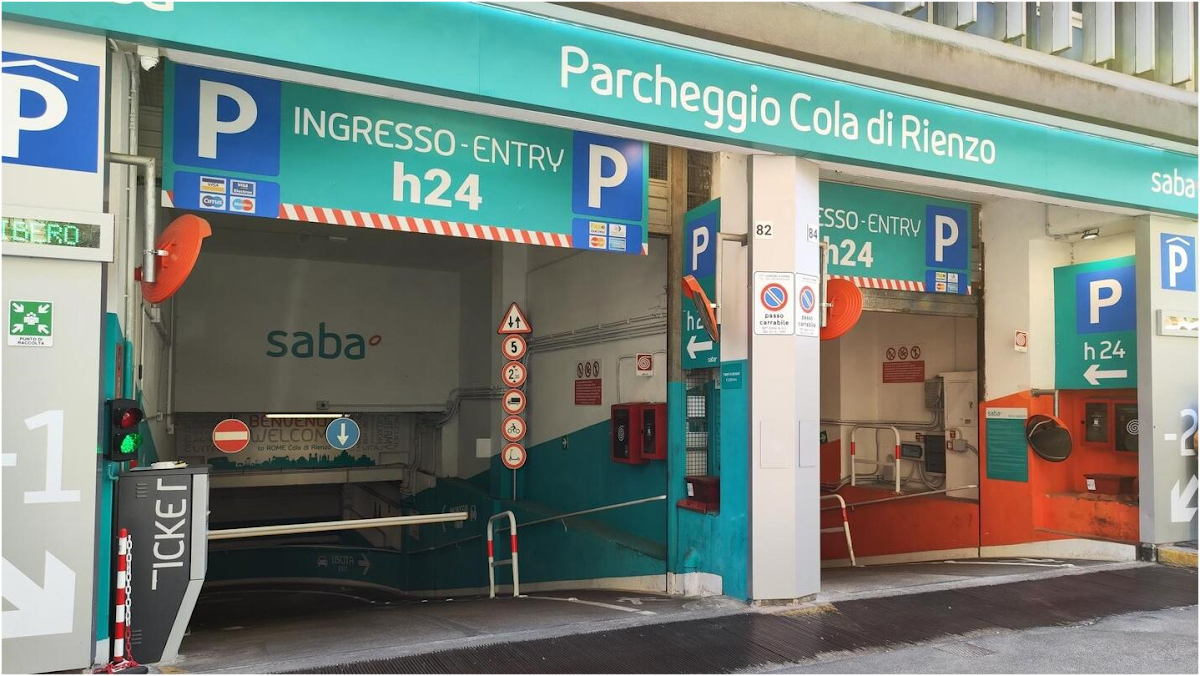 Parcheggio Saba Cola di Rienzo