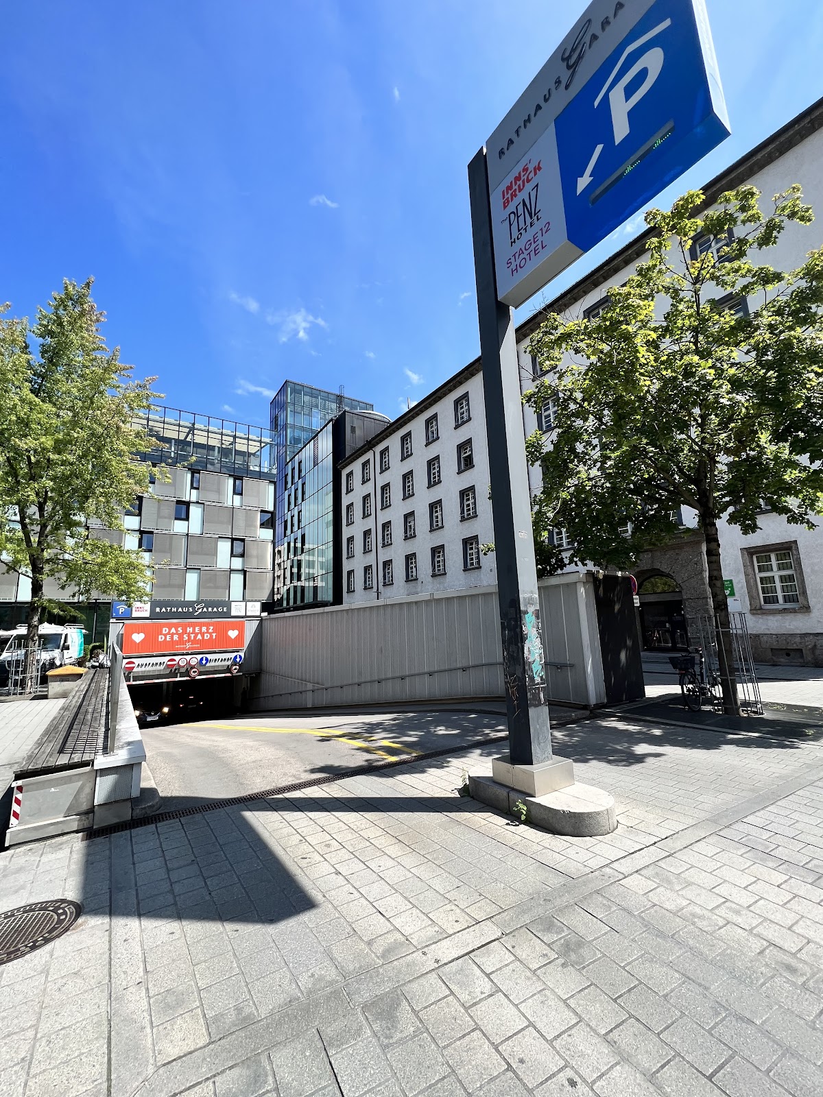 Parkgarage Rathausgarage - BOE Parking Innsbruck