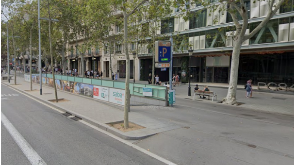 Parking Saba Bamsa Passeig de Gràcia - La Pedrera