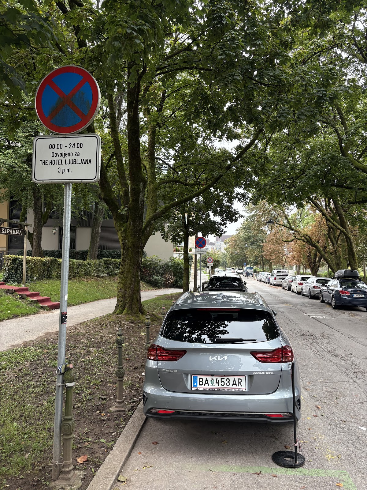 Parking The Hotel Ljubljana