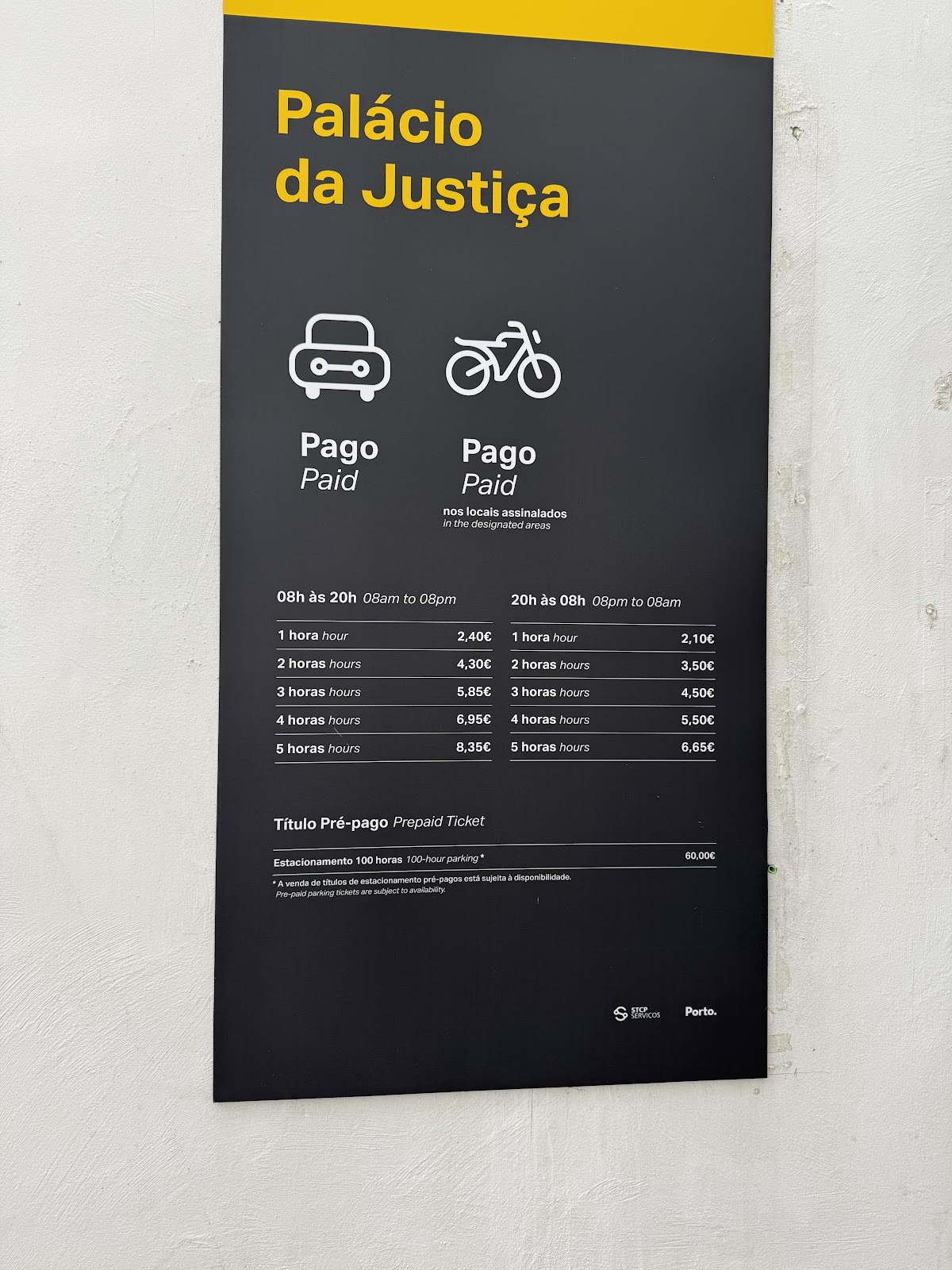 Parque de estacionamento do Palácio da Justiça