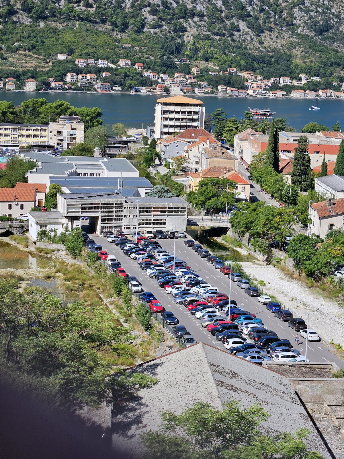 Residents-only car park