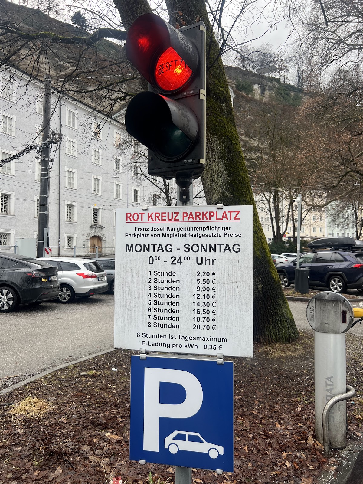 Rot-Kreuz-Parkplatz