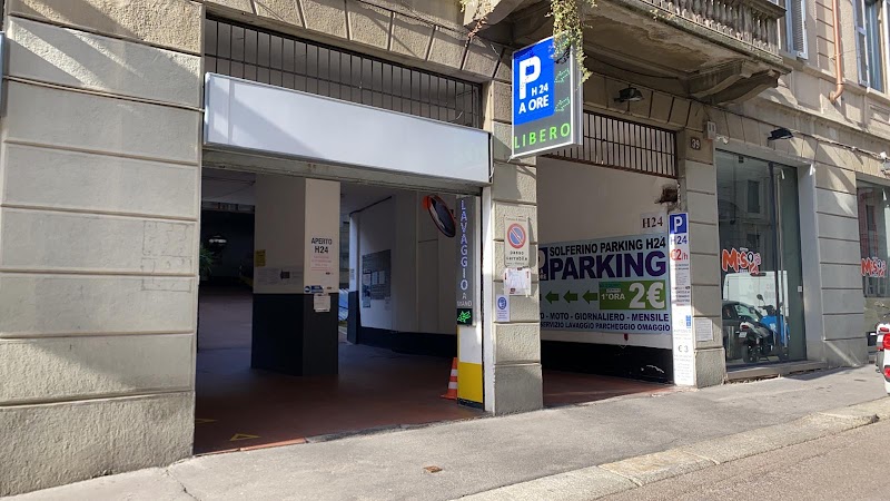 Solferino Garibaldi Parking H24 | Parcheggio centro Milano | Area C