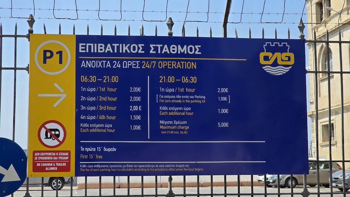 ΧΩΡΟΣ ΣΤΑΘΜΕΥΣΗΣ ΕΠΙΒΑΤΙΚΟΥ ΣΤΑΘΜΟΥ (P1)